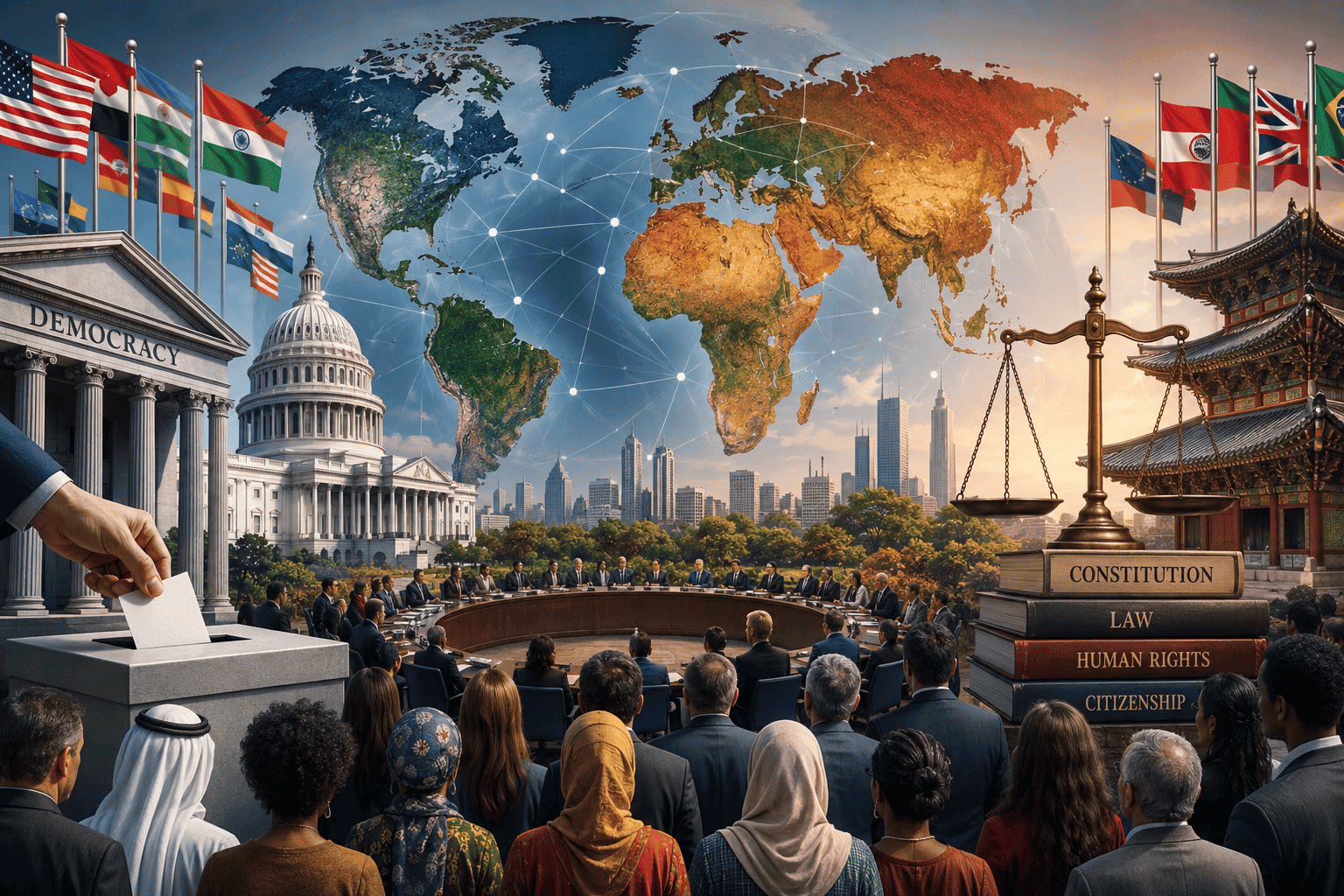 Political Arrangements : Mapping World Culture Through Power, Identity, and Institutions