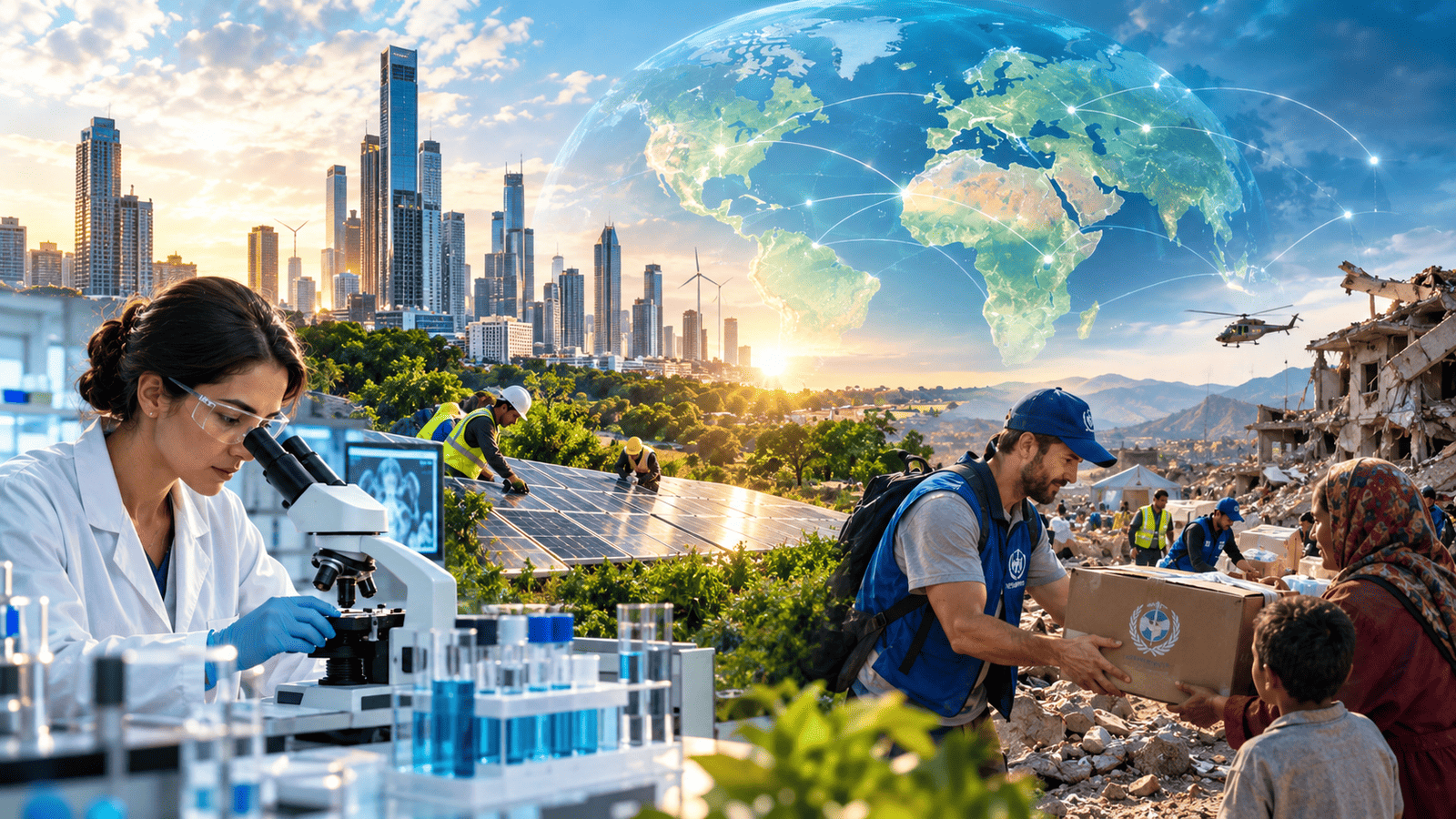The World Unites Us : From Differing Interests to Shared Global Challenges